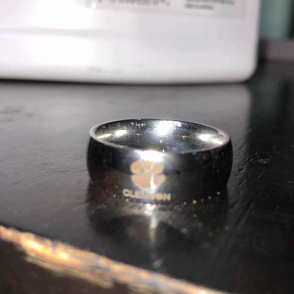 Clemson Silver Ring